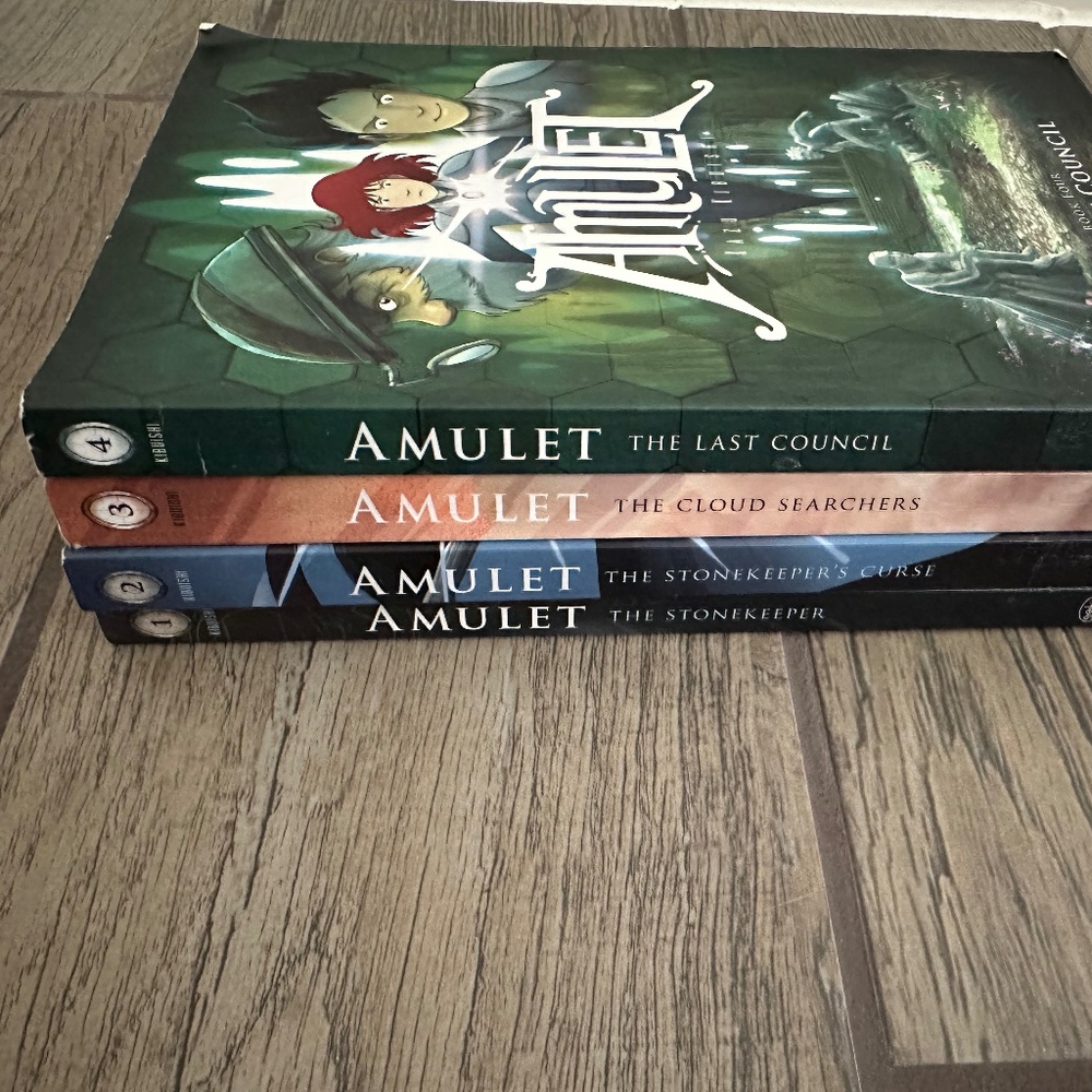 Amulet Graphic Novel Set - books 1-4
